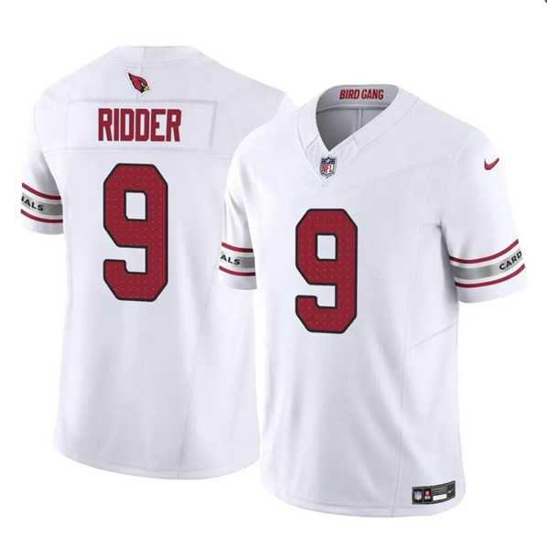 Mens Arizona Cardinals #9 Desmond Ridder White 2024 F.U.S.E. Vapor Untouchable Limited Football Stitched Jersey Dzhi->arizona cardinals->NFL Jersey